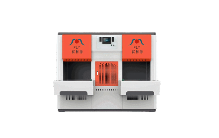 Автоматический клейщий станок с двумя рабочими позициями